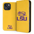 Louisiana State University - LSU Tiger Eye Logo Yellow iPhone 15 Plus Folio Case