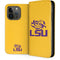 Louisiana State University - LSU Tiger Eye Logo Yellow iPhone 15 Pro Folio Case
