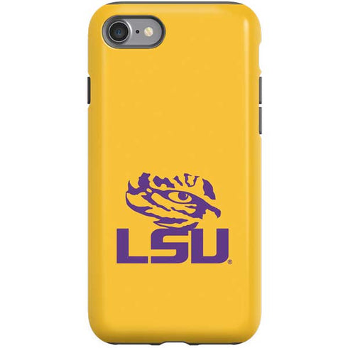 Louisiana State University - LSU Tiger Eye Logo Yellow iPhone SE (2nd & 3rd Gen) Pro Case