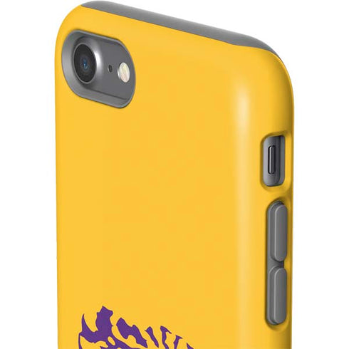 Louisiana State University - LSU Tiger Eye Logo Yellow iPhone SE (2nd & 3rd Gen) Pro Case