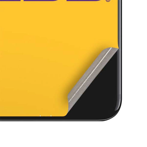 Louisiana State University - LSU Tiger Eye Logo Yellow iPhone SE (2nd & 3rd Gen) Skin