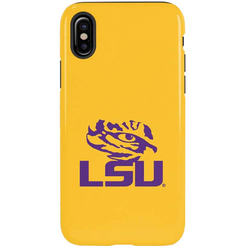 Louisiana State University - LSU Tiger Eye Logo Yellow iPhone XS Pro Case