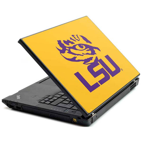 Louisiana State University - LSU Tiger Eye Logo Yellow Lenovo T420 Skin