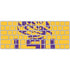 Louisiana State University - LSU Tiger Eye Logo Yellow Magic Keyboard Skin