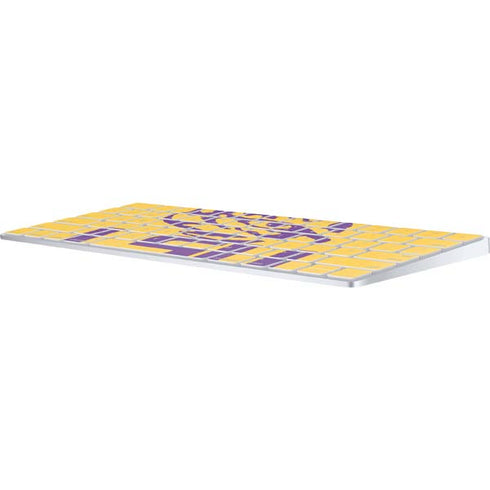 Louisiana State University - LSU Tiger Eye Logo Yellow Magic Keyboard Skin