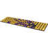 Louisiana State University - LSU Tiger Eye Logo Yellow Magic Keyboard with Numeric Keypad Skin
