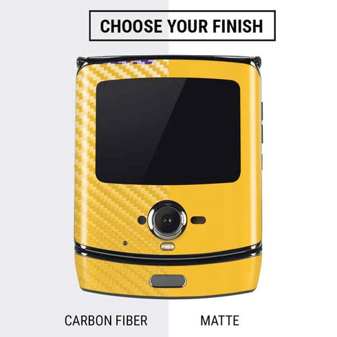 Louisiana State University - LSU Tiger Eye Logo Yellow Motorola RAZR Skin