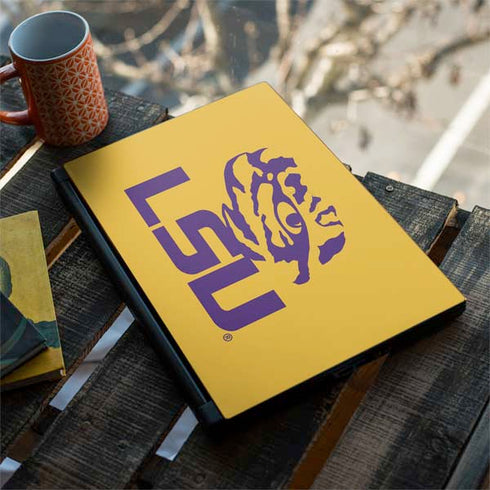 Louisiana State University - LSU Tiger Eye Logo Yellow MSI GS65 Stealth Laptop Skin