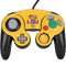 Louisiana State University - LSU Tiger Eye Logo Yellow Nintendo GameCube Controller Skin