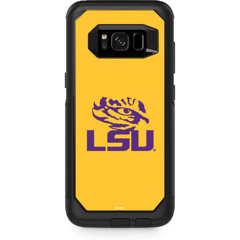 Louisiana State University - LSU Tiger Eye Logo Yellow Otterbox Commuter Galaxy Skin
