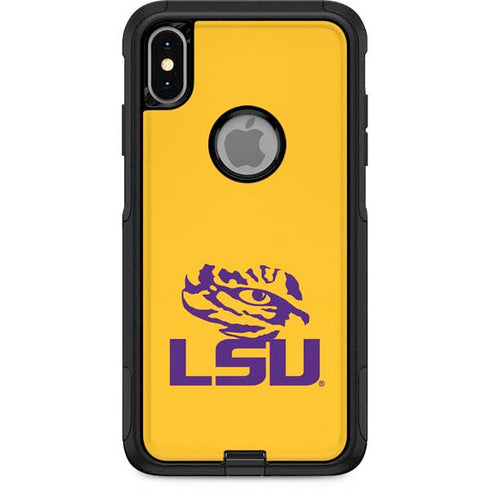 Louisiana State University - LSU Tiger Eye Logo Yellow Otterbox Commuter iPhone Skin