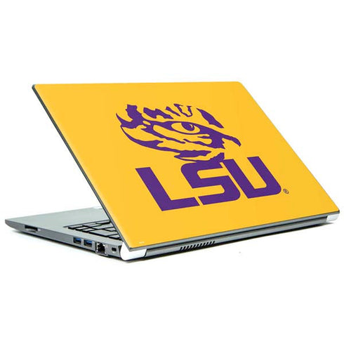 Louisiana State University - LSU Tiger Eye Logo Yellow Portege Z30t/Z30t-A Skin