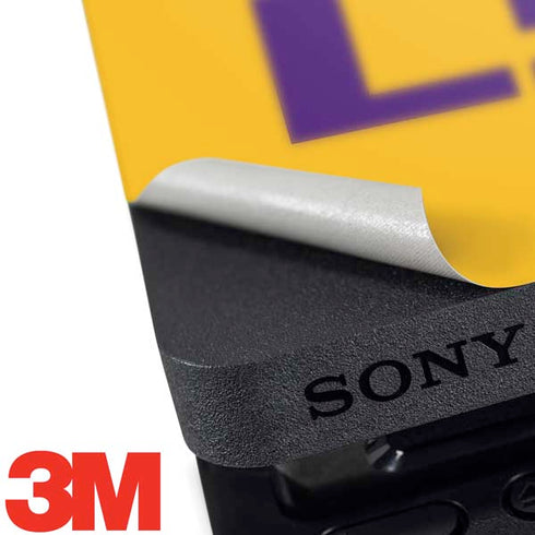 Louisiana State University - LSU Tiger Eye Logo Yellow PS4 Slim Skin