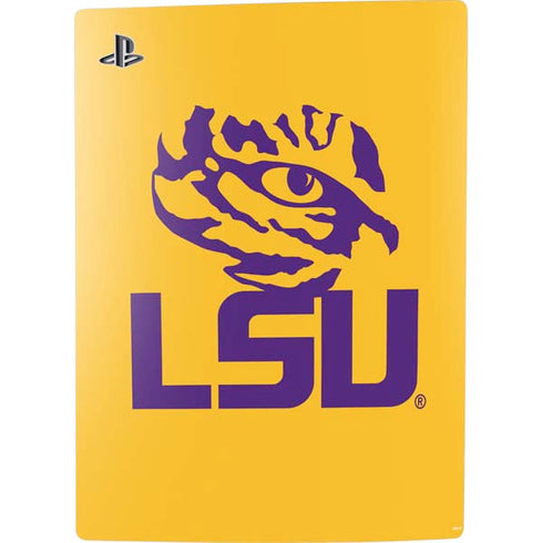Louisiana State University - LSU Tiger Eye Logo Yellow PS5 Bundle Skin