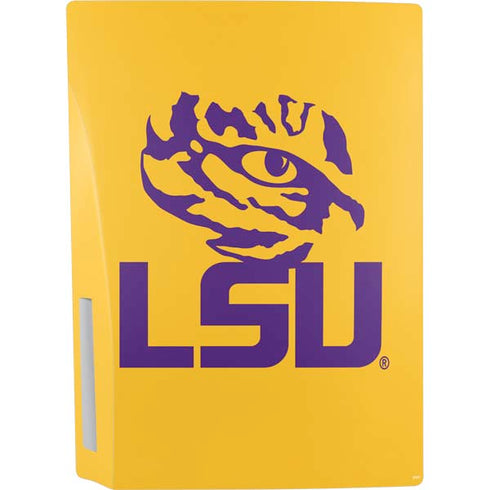 Louisiana State University - LSU Tiger Eye Logo Yellow PS5 Bundle Skin
