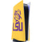 Louisiana State University - LSU Tiger Eye Logo Yellow PS5 Console Skin