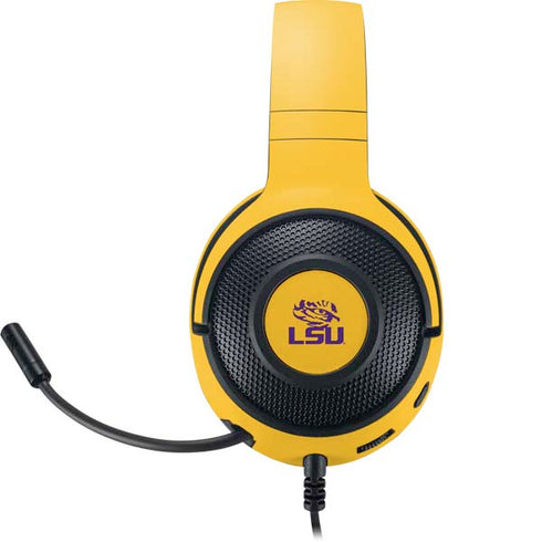 Louisiana State University - LSU Tiger Eye Logo Yellow Razer Kraken X Skin