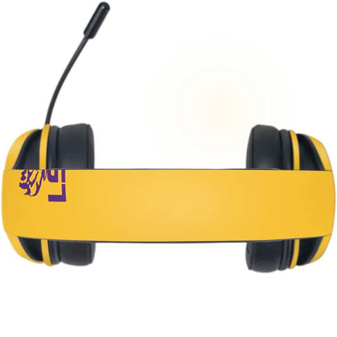 Louisiana State University - LSU Tiger Eye Logo Yellow Razer Kraken X Skin