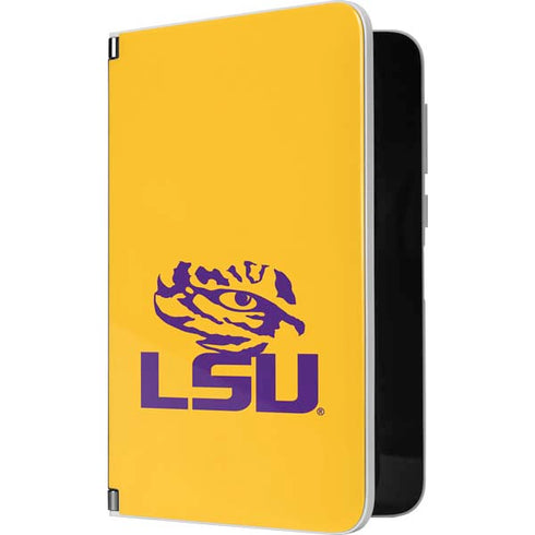 Louisiana State University - LSU Tiger Eye Logo Yellow Surface Duo Skin