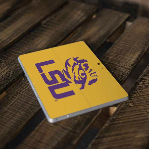 Louisiana State University - LSU Tiger Eye Logo Yellow Surface Go Skin