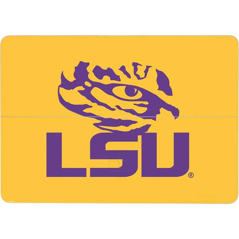 Louisiana State University - LSU Tiger Eye Logo Yellow Surface Laptop Studio Skin