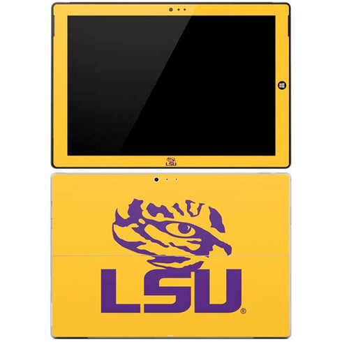 Louisiana State University - LSU Tiger Eye Logo Yellow Surface Pro 3 Skin