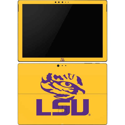 Louisiana State University - LSU Tiger Eye Logo Yellow Surface Pro 6 Skin