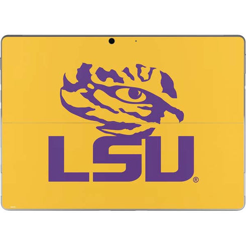 Louisiana State University - LSU Tiger Eye Logo Yellow Surface Pro 8 Skin