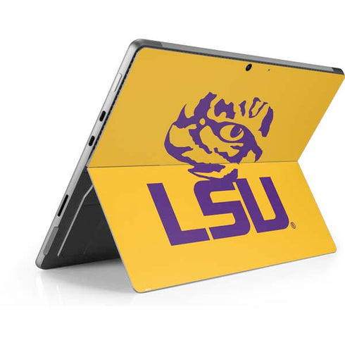 Louisiana State University - LSU Tiger Eye Logo Yellow Surface Pro 9 Skin