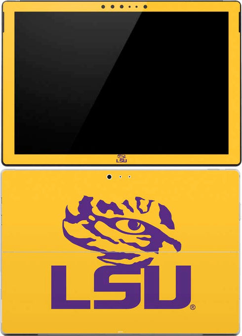 Louisiana State University - LSU Tiger Eye Logo Yellow Surface Pro (2017) Skin