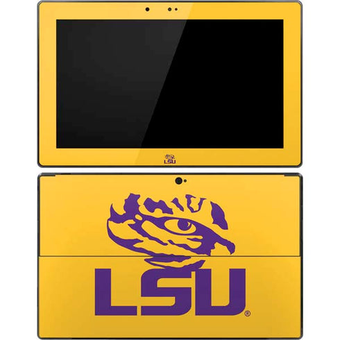 Louisiana State University - LSU Tiger Eye Logo Yellow Surface Pro Tablet Skin