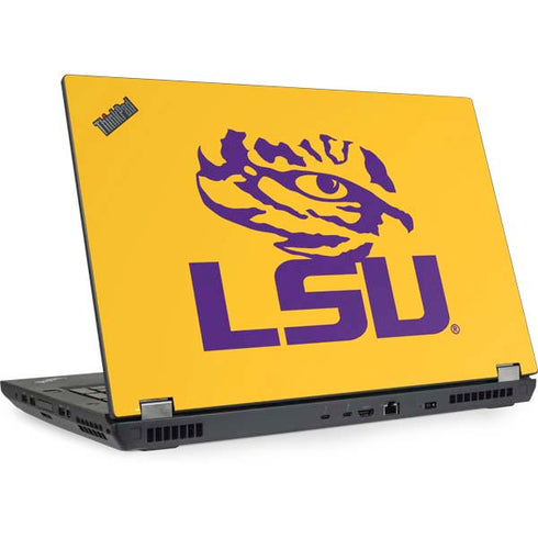 Louisiana State University - LSU Tiger Eye Logo Yellow Lenovo ThinkPad Skin