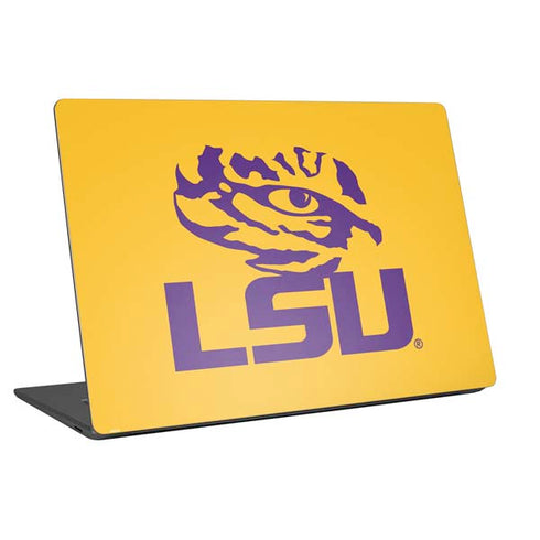 Louisiana State University - LSU Tiger Eye Logo Yellow Universal Laptop 13in (10.6 x 7.6in) Skin