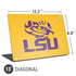 Louisiana State University - LSU Tiger Eye Logo Yellow Universal Laptop 15in (12.2 x 8.8in) Skin