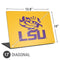 Louisiana State University - LSU Tiger Eye Logo Yellow Universal Laptop 17in (13.8 x 10in) Skin