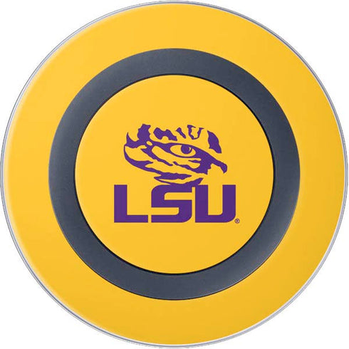 Louisiana State University - LSU Tiger Eye Logo Yellow Wireless Charger Skin
