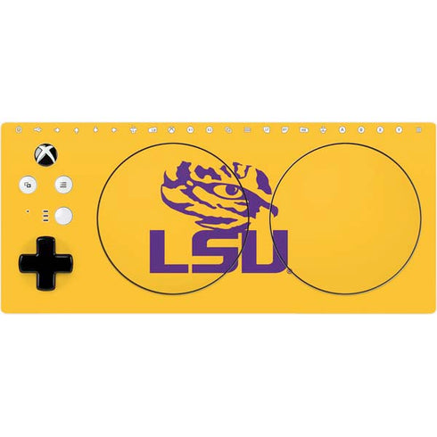 Louisiana State University - LSU Tiger Eye Logo Yellow Xbox Adaptive Controller Skin