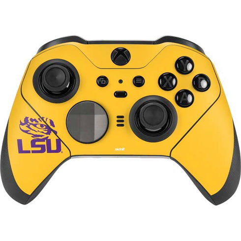 Louisiana State University - LSU Tiger Eye Logo Yellow Xbox Elite Wireless Controller Series 2 Skin