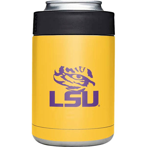 Louisiana State University - LSU Tiger Eye Logo Yellow Yeti Colster Can Insulator Skin
