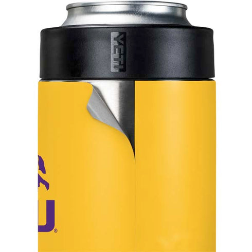 Louisiana State University - LSU Tiger Eye Logo Yellow Yeti Colster Can Insulator Skin