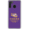 Louisiana State University - LSU Tigers Baton Rouge Galaxy A21 Clear Case