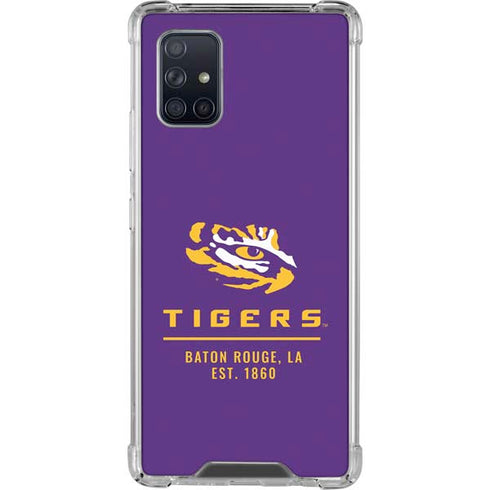Louisiana State University - LSU Tigers Baton Rouge Galaxy A71 5G Clear Case