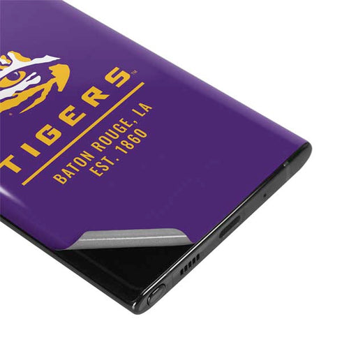 Louisiana State University - LSU Tigers Baton Rouge Galaxy Note 10 Plus Skin