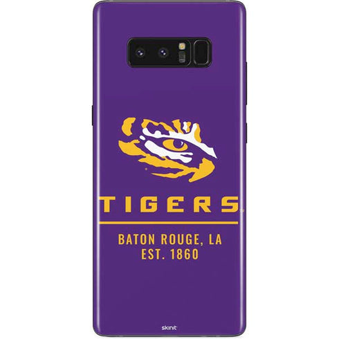 Louisiana State University - LSU Tigers Baton Rouge Galaxy Note 8 Skin