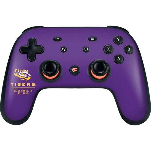 Louisiana State University - LSU Tigers Baton Rouge Google Stadia Controller Skin