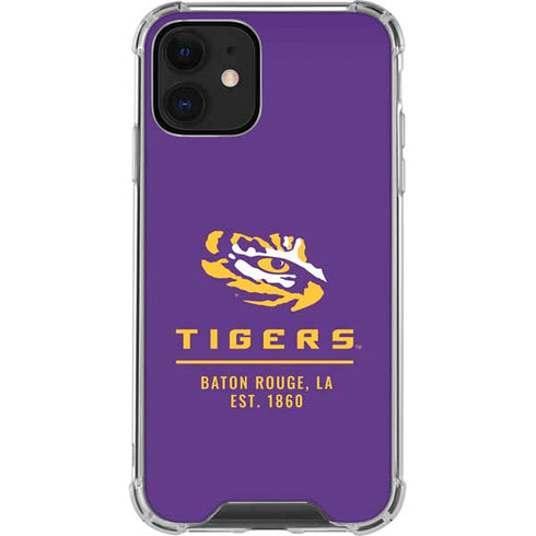 Louisiana State University - LSU Tigers Baton Rouge iPhone 12 Clear Case