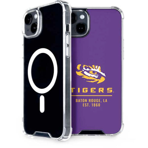 Louisiana State University - LSU Tigers Baton Rouge iPhone 15 Plus MagSafe Case