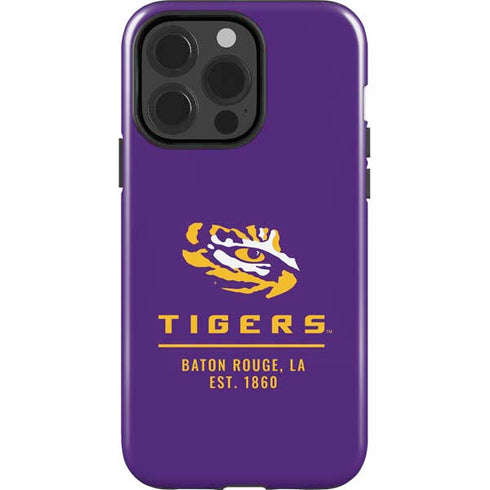 Louisiana State University - LSU Tigers Baton Rouge iPhone 15 Pro Impact Case