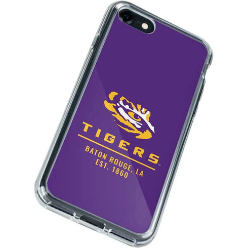 Louisiana State University - LSU Tigers Baton Rouge iPhone SE (2nd & 3rd Gen) Clear Case