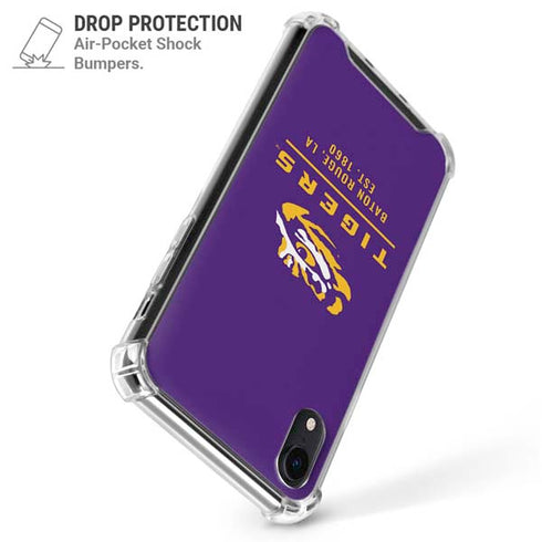 Louisiana State University - LSU Tigers Baton Rouge iPhone XR Clear Case